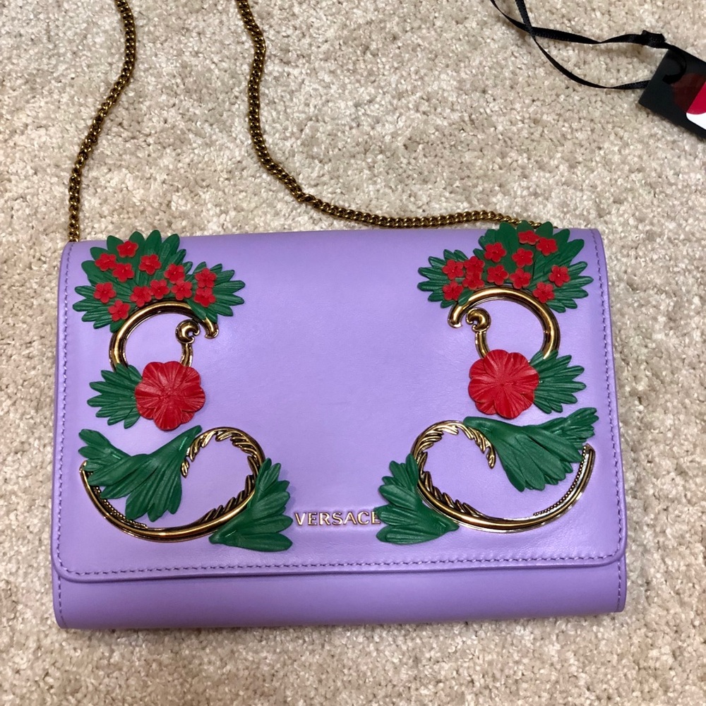 NWT Versace evening bag